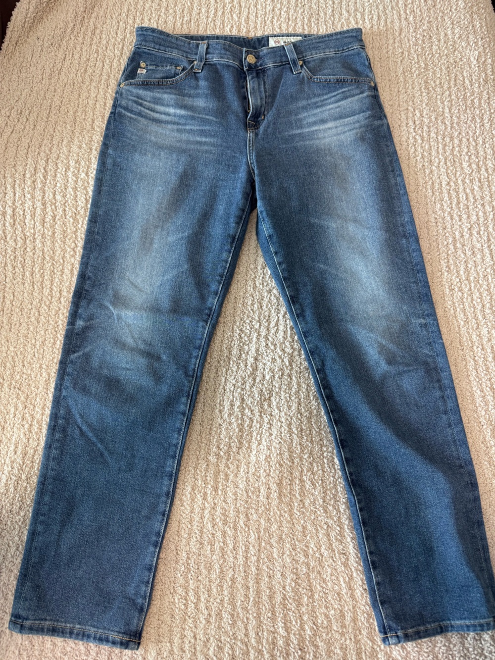Ag Adriano Goldschmied Light Blue Denim Jeans